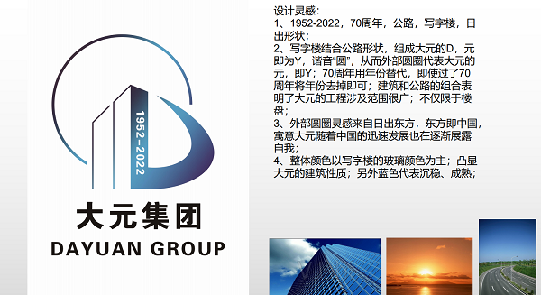 大元集团70周年LOGO设计征集评选，请您来投票！_NO.016图