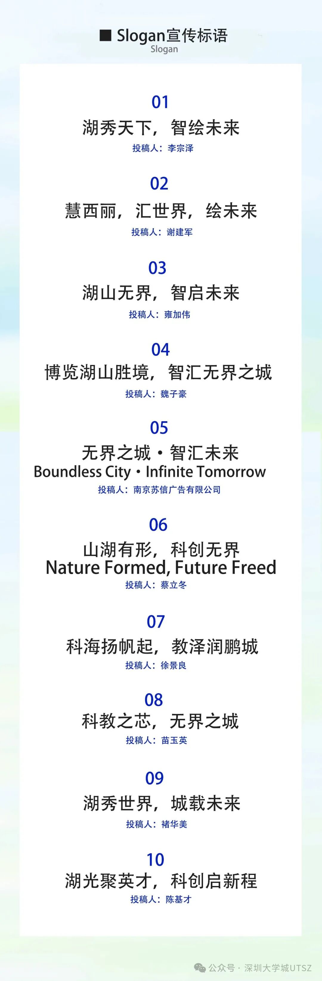 西丽湖国际科教城品牌形象设计投票.1图片_NO.02图