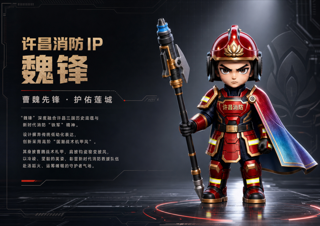 “向光而行 火焰蓝‘新’”许昌消防IP形象设计大赛获奖名单揭晓！_NO.011图