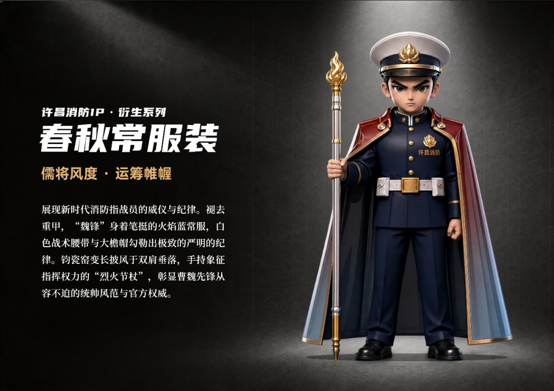 “向光而行 火焰蓝‘新’”许昌消防IP形象设计大赛获奖名单揭晓！_NO.017图