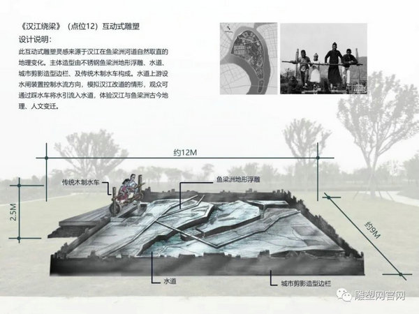 襄阳市鱼梁洲环岛景观带雕塑小品创意设计征集评选结果公告_NO.010图