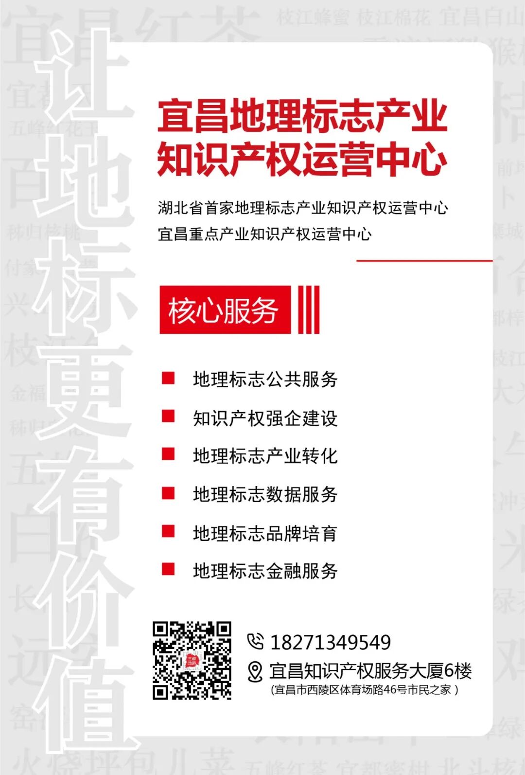 地标新闻丨市政府副市长张金安调研宜昌地理标志产业运营中心~