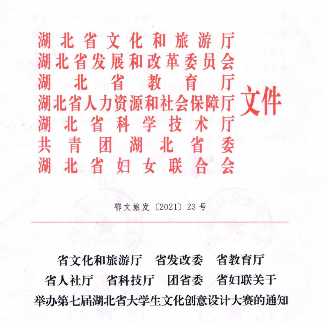 第七届湖北省大学生文化好创意设计比赛