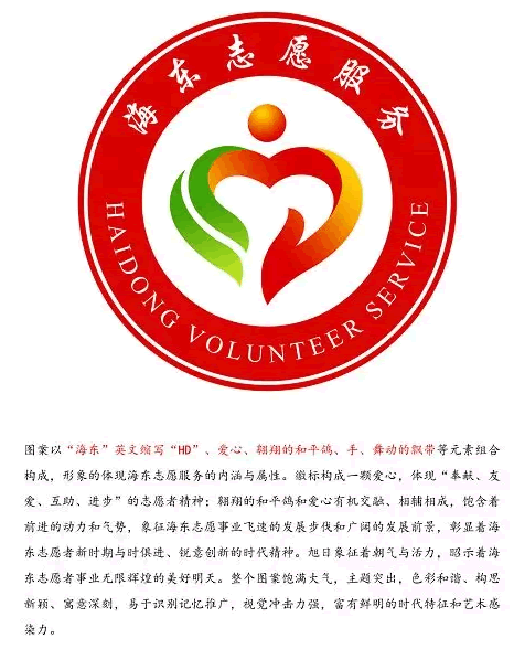 海东市志愿服务形象标识和服装样式征集活动入围作品公布