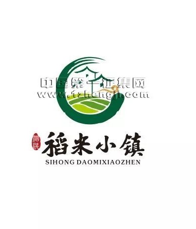 泗洪稻米小镇LOGO征集活动,等你来投票!_NO.03 泗洪稻米小镇LOGO征集活动,等你来投票!_NO.03