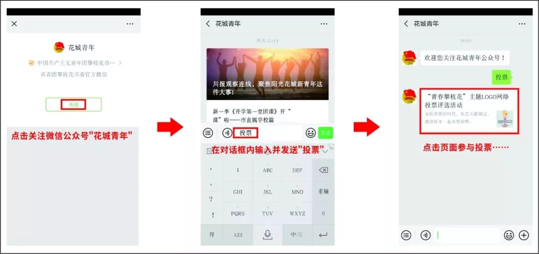  “青春攀枝花”主题LOGO网络投票评选开始啦！