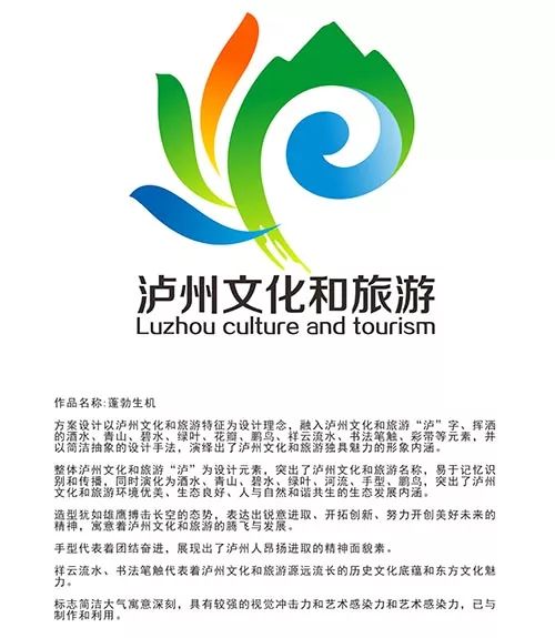 11件作品入围泸州文旅形象标识评选，快来投出你心仪的LOGO！