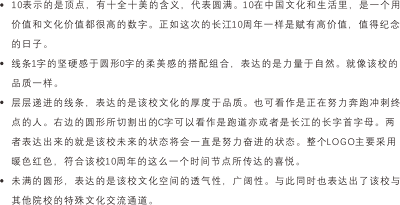 四川长江职业学院建校十周年标识新鲜出炉