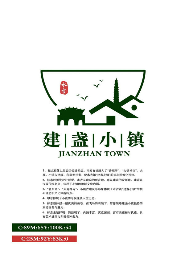 水吉镇建盏小镇logo设计最佳人气评选开始啦快来投票吧