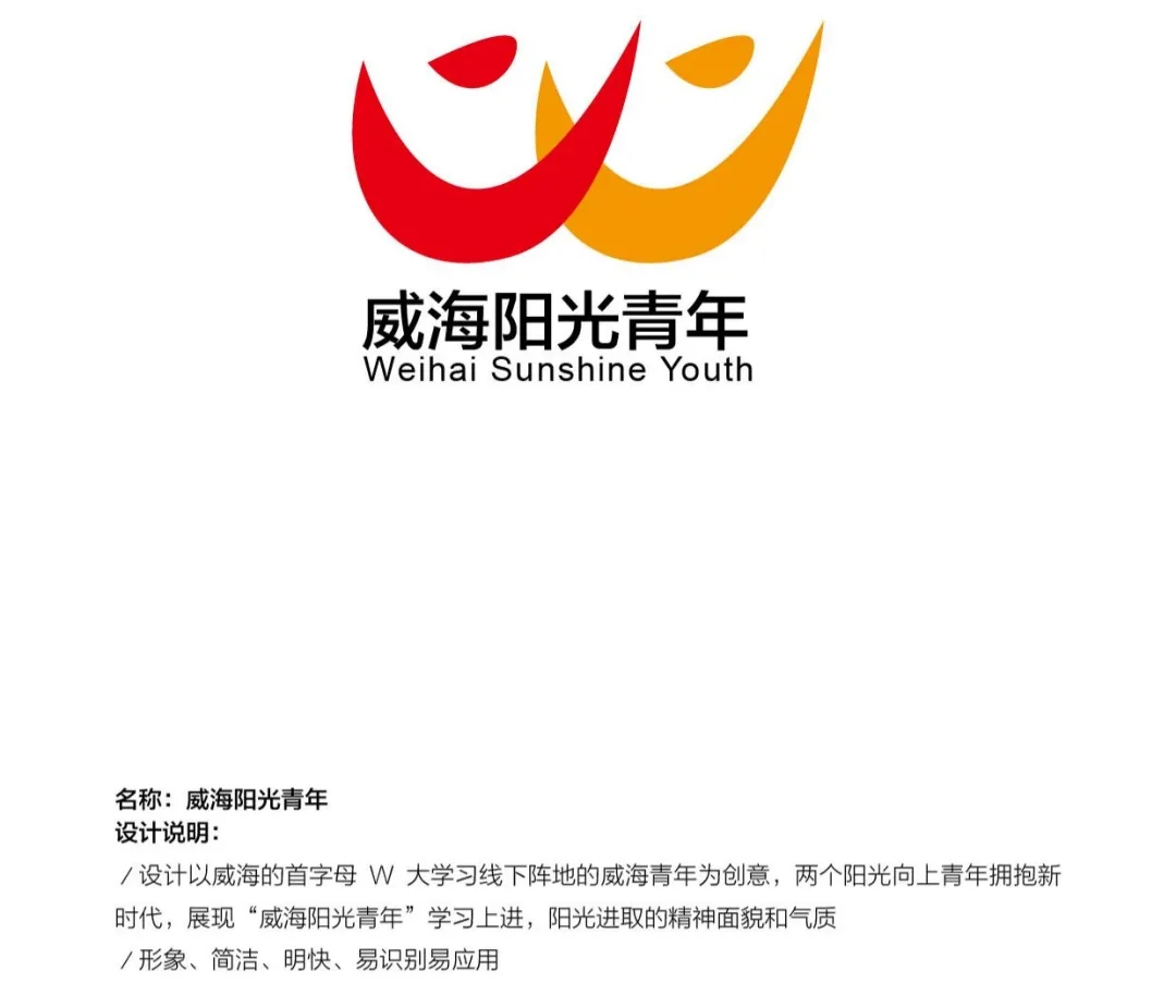 威海市青年大学习线下阵地的logo投票