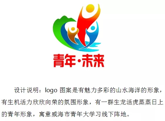 威海市青年大学习线下阵地的logo投票